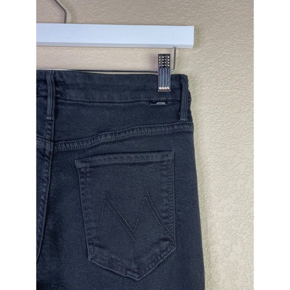 Mother Jeans High Waisted Looker in Model Spy Wash Black - Picture 10 of 10